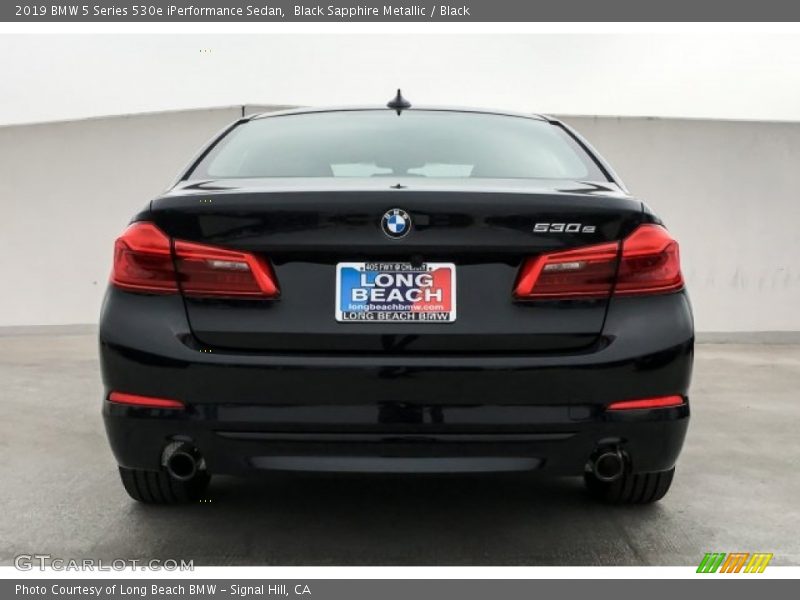Black Sapphire Metallic / Black 2019 BMW 5 Series 530e iPerformance Sedan