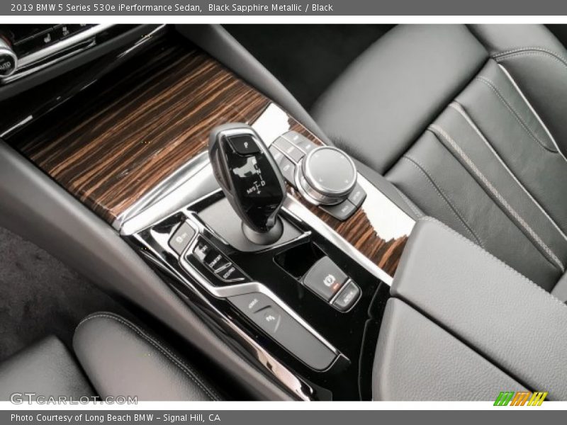 Black Sapphire Metallic / Black 2019 BMW 5 Series 530e iPerformance Sedan