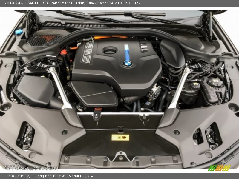 Black Sapphire Metallic / Black 2019 BMW 5 Series 530e iPerformance Sedan