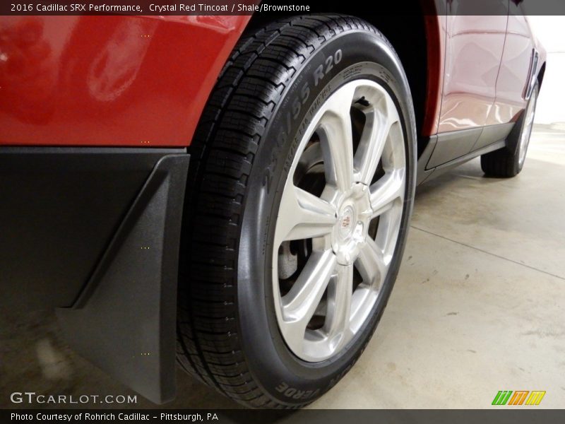 Crystal Red Tincoat / Shale/Brownstone 2016 Cadillac SRX Performance