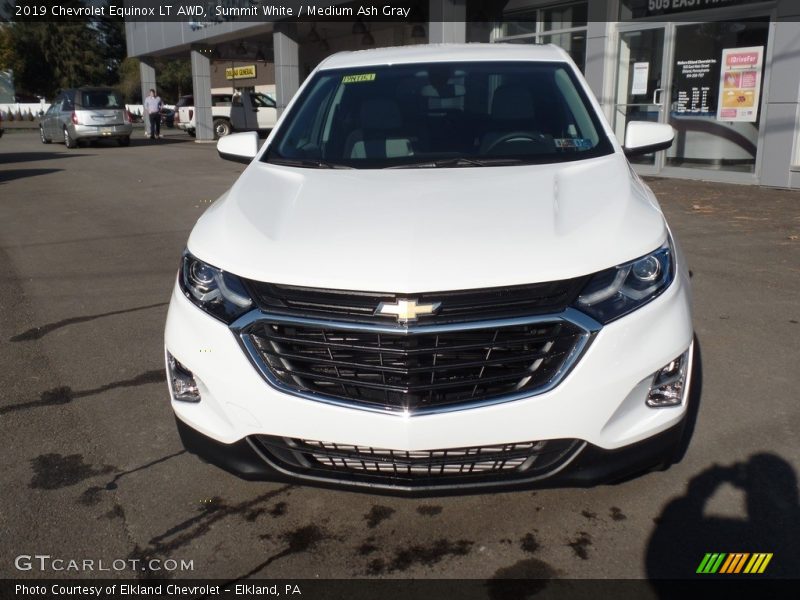 Summit White / Medium Ash Gray 2019 Chevrolet Equinox LT AWD