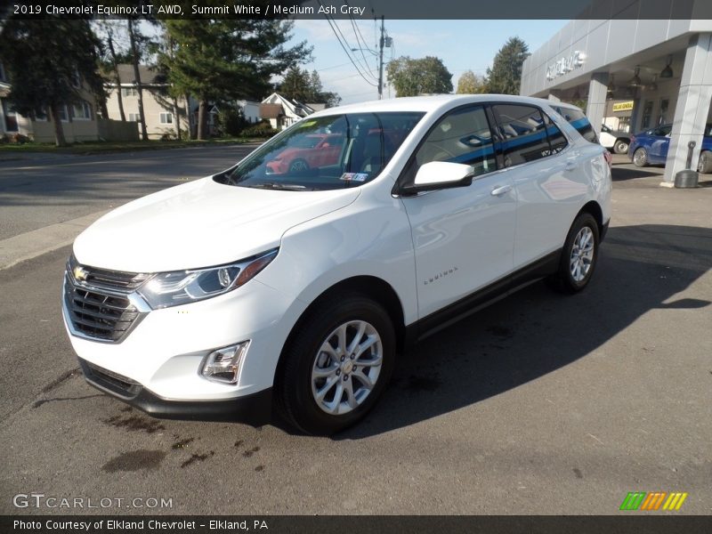 Summit White / Medium Ash Gray 2019 Chevrolet Equinox LT AWD