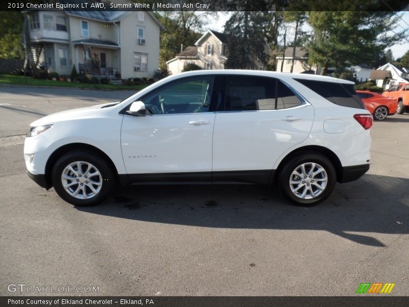 Summit White / Medium Ash Gray 2019 Chevrolet Equinox LT AWD
