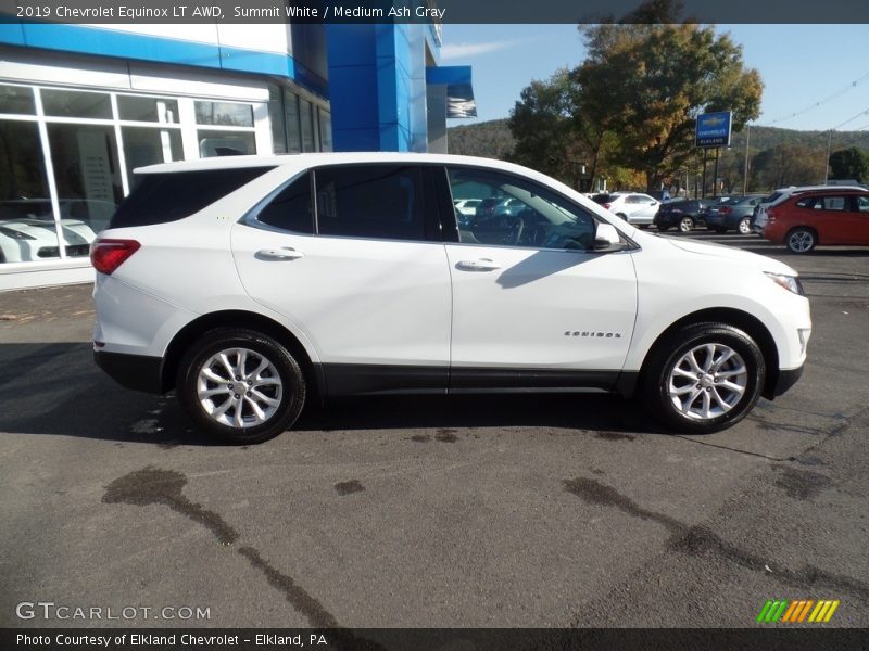 Summit White / Medium Ash Gray 2019 Chevrolet Equinox LT AWD