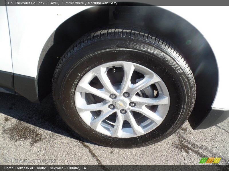 Summit White / Medium Ash Gray 2019 Chevrolet Equinox LT AWD