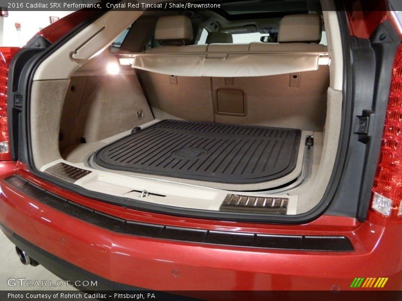 Crystal Red Tincoat / Shale/Brownstone 2016 Cadillac SRX Performance