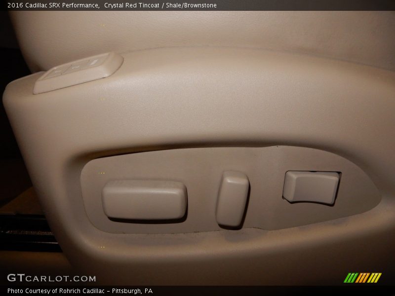 Crystal Red Tincoat / Shale/Brownstone 2016 Cadillac SRX Performance