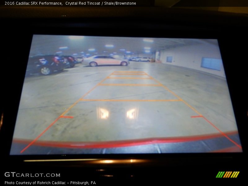 Crystal Red Tincoat / Shale/Brownstone 2016 Cadillac SRX Performance