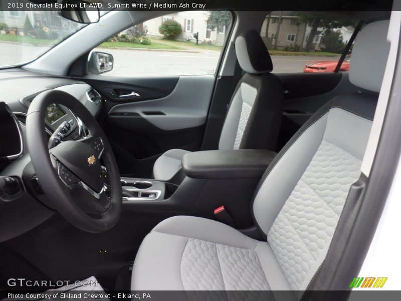 Summit White / Medium Ash Gray 2019 Chevrolet Equinox LT AWD