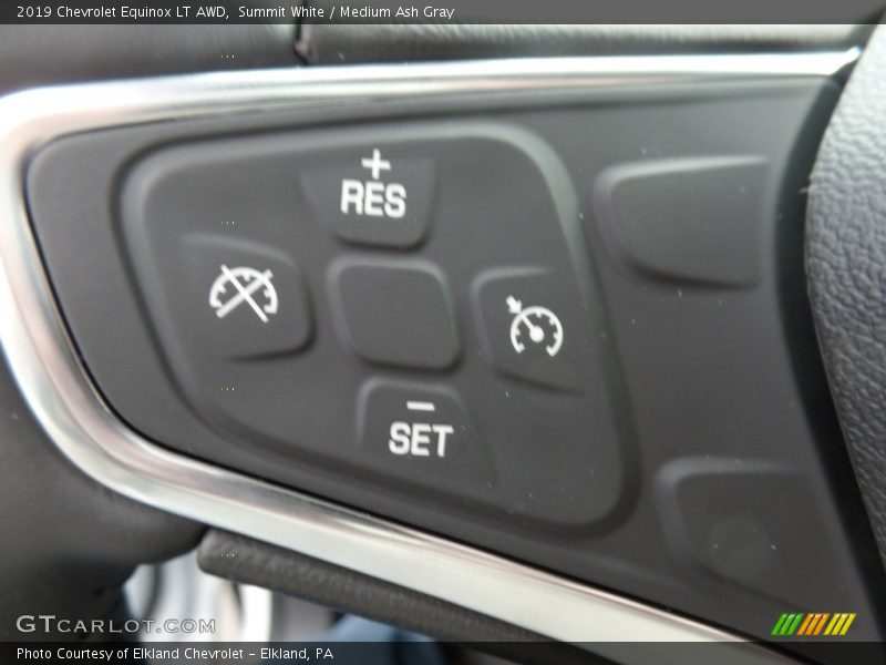 Summit White / Medium Ash Gray 2019 Chevrolet Equinox LT AWD