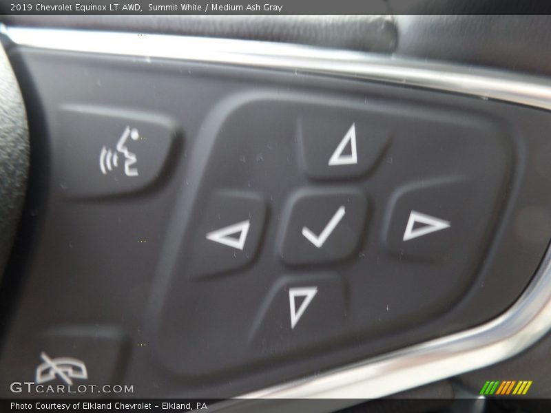 Summit White / Medium Ash Gray 2019 Chevrolet Equinox LT AWD