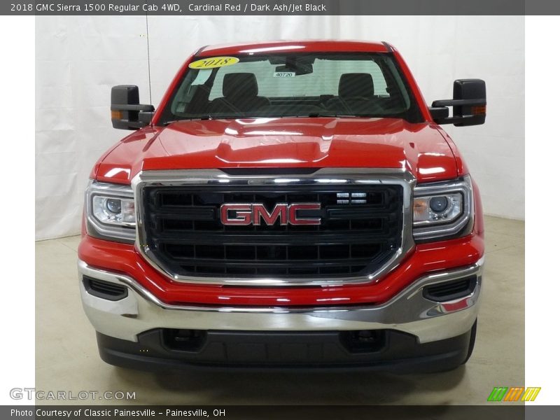 Cardinal Red / Dark Ash/Jet Black 2018 GMC Sierra 1500 Regular Cab 4WD