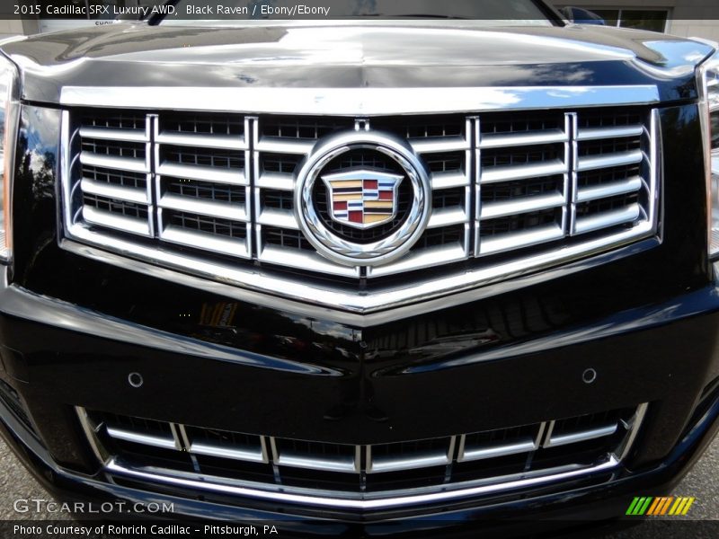 Black Raven / Ebony/Ebony 2015 Cadillac SRX Luxury AWD