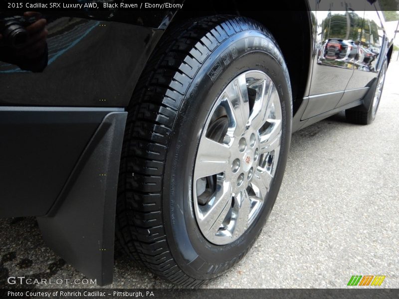 Black Raven / Ebony/Ebony 2015 Cadillac SRX Luxury AWD