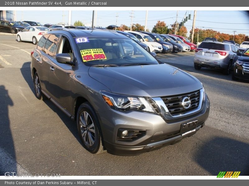 Gun Metallic / Charcoal 2018 Nissan Pathfinder SV 4x4