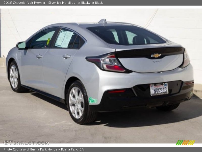 Silver Ice Metallic / Jet Black/Jet Black 2016 Chevrolet Volt Premier