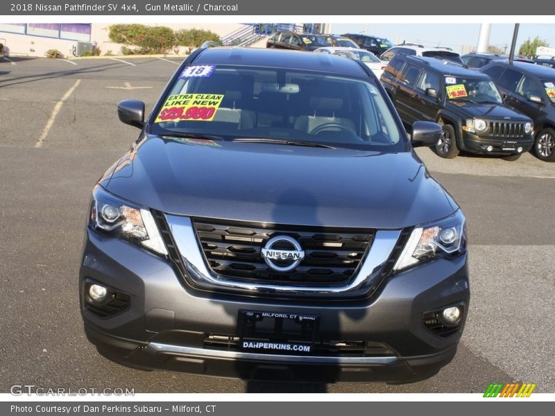 Gun Metallic / Charcoal 2018 Nissan Pathfinder SV 4x4
