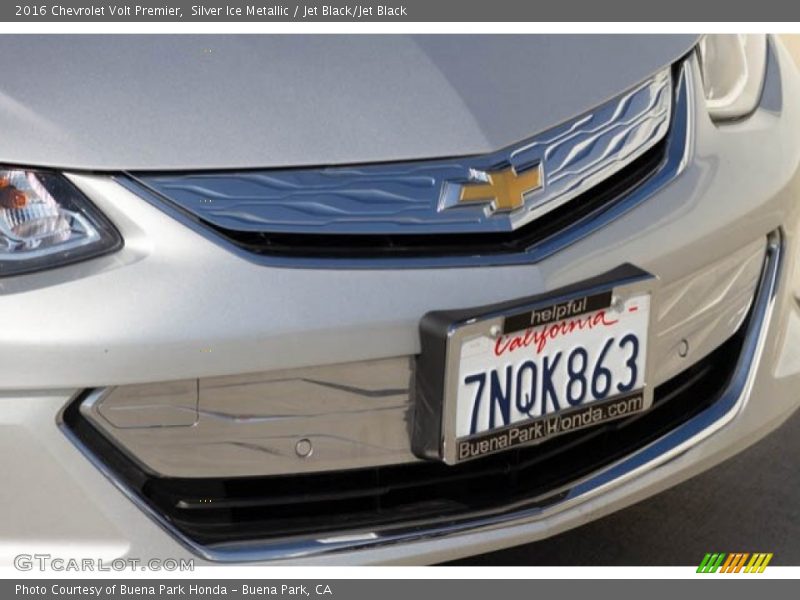 Silver Ice Metallic / Jet Black/Jet Black 2016 Chevrolet Volt Premier