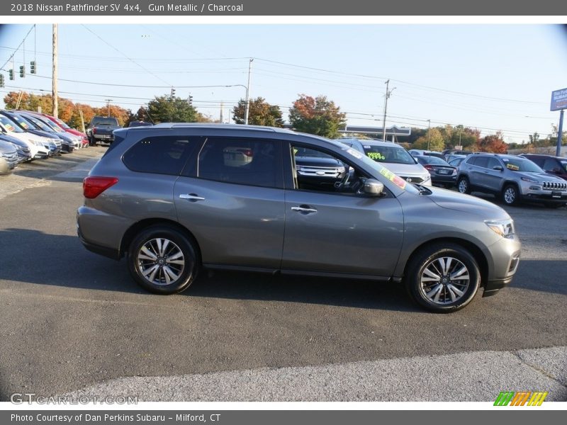 Gun Metallic / Charcoal 2018 Nissan Pathfinder SV 4x4