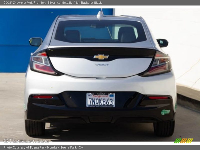 Silver Ice Metallic / Jet Black/Jet Black 2016 Chevrolet Volt Premier