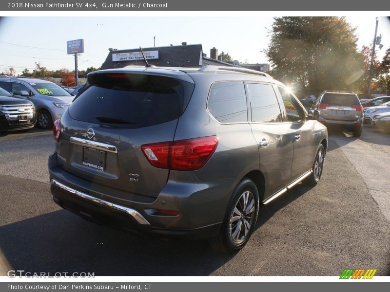 Gun Metallic / Charcoal 2018 Nissan Pathfinder SV 4x4