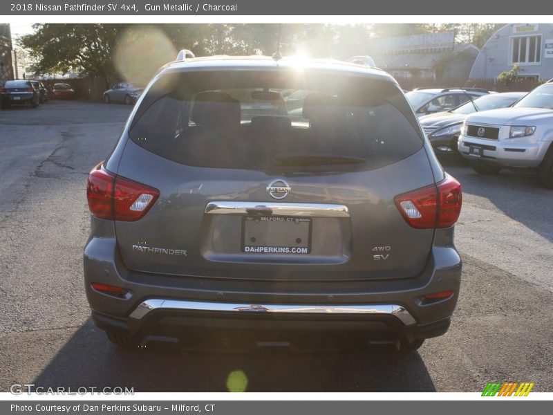 Gun Metallic / Charcoal 2018 Nissan Pathfinder SV 4x4