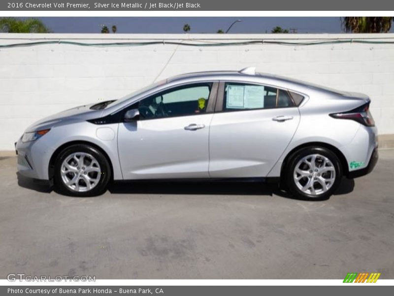 Silver Ice Metallic / Jet Black/Jet Black 2016 Chevrolet Volt Premier