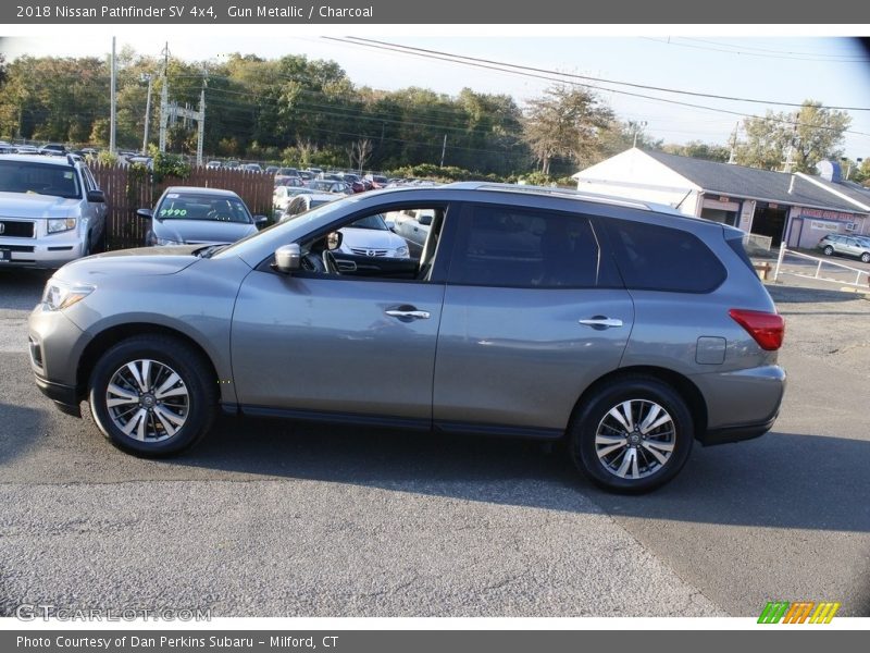 Gun Metallic / Charcoal 2018 Nissan Pathfinder SV 4x4
