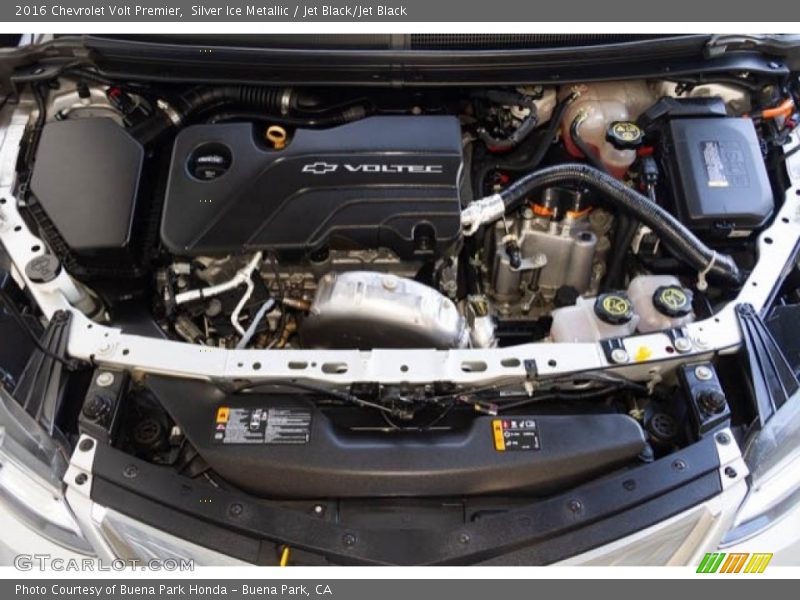 Silver Ice Metallic / Jet Black/Jet Black 2016 Chevrolet Volt Premier