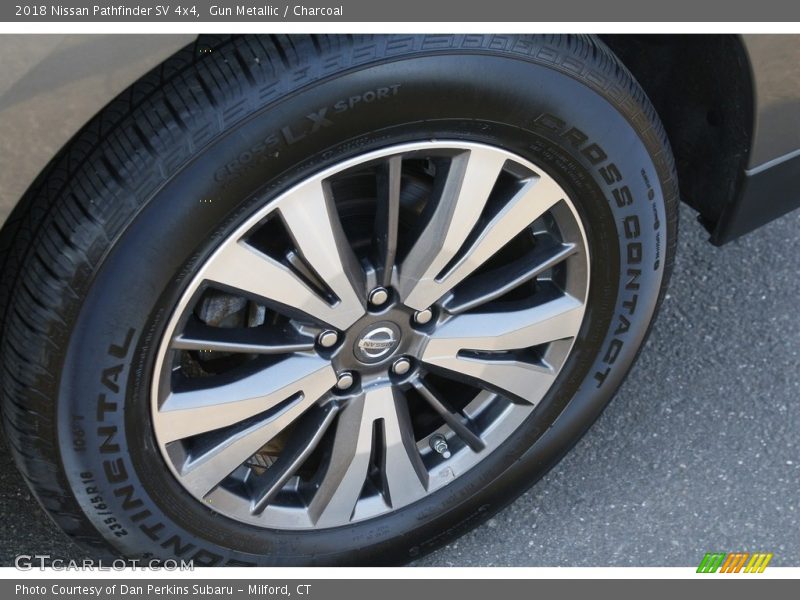 Gun Metallic / Charcoal 2018 Nissan Pathfinder SV 4x4