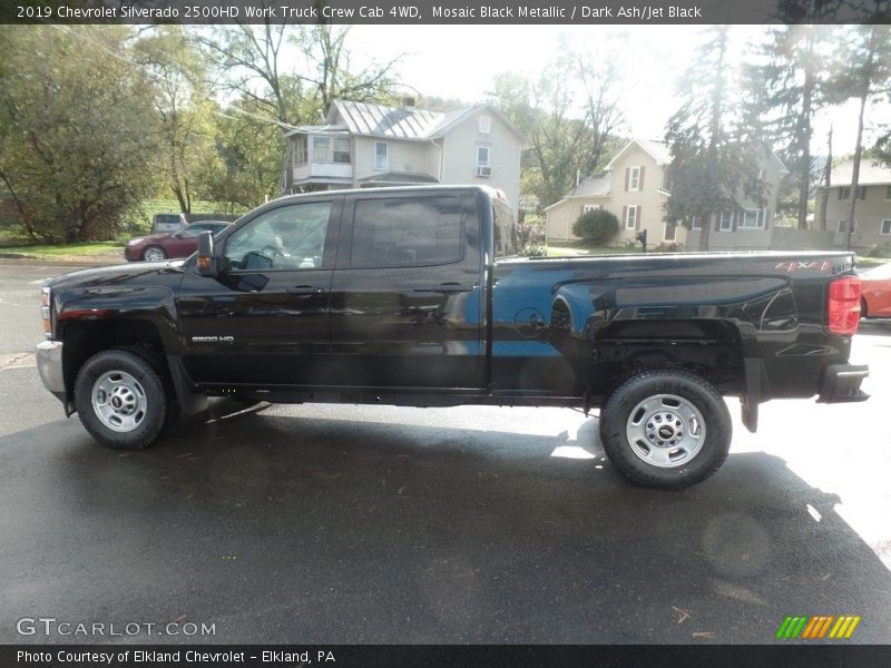 Mosaic Black Metallic / Dark Ash/Jet Black 2019 Chevrolet Silverado 2500HD Work Truck Crew Cab 4WD