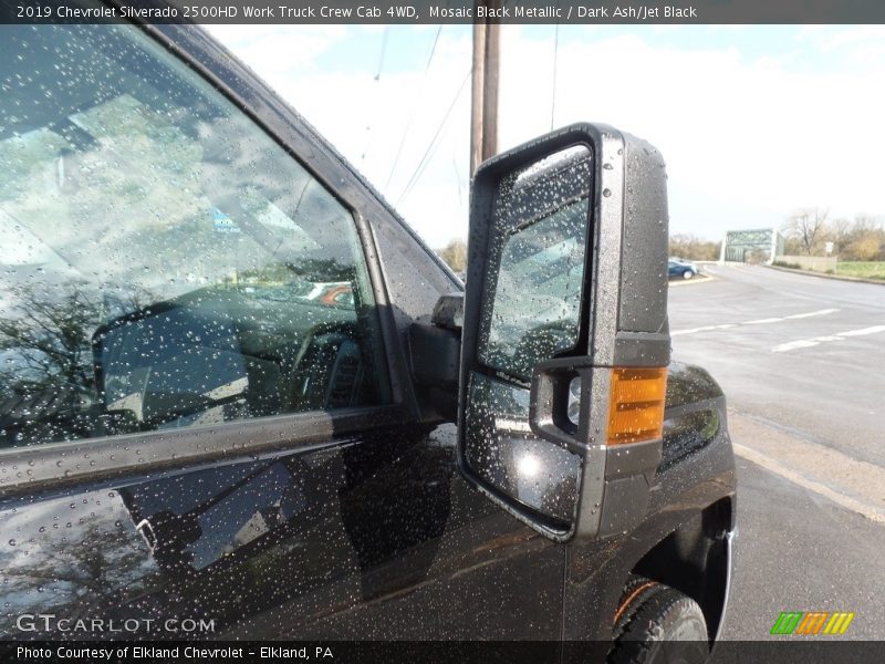 Mosaic Black Metallic / Dark Ash/Jet Black 2019 Chevrolet Silverado 2500HD Work Truck Crew Cab 4WD