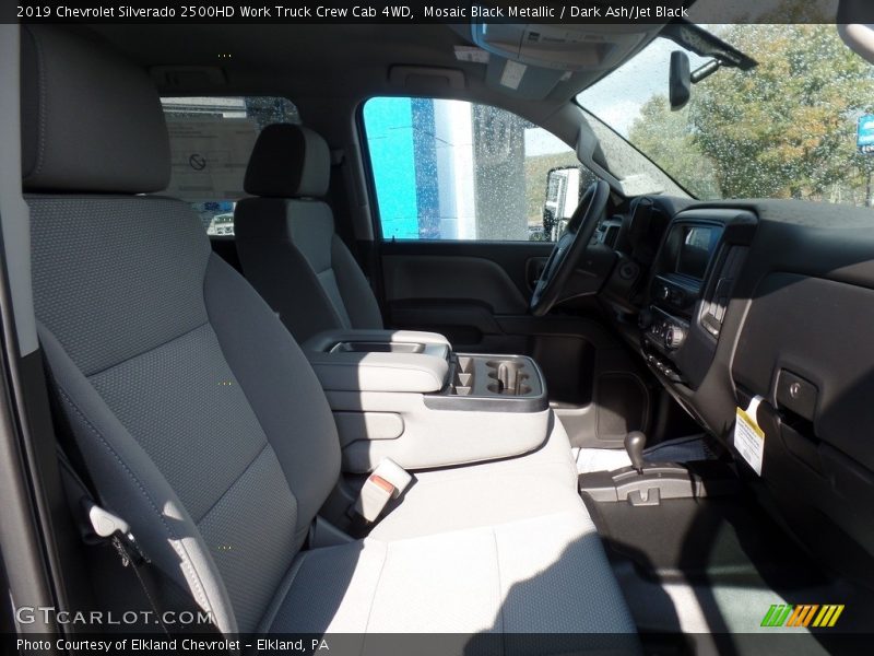Mosaic Black Metallic / Dark Ash/Jet Black 2019 Chevrolet Silverado 2500HD Work Truck Crew Cab 4WD