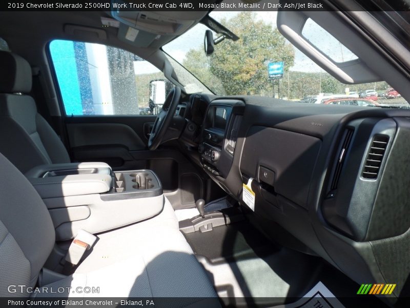 Mosaic Black Metallic / Dark Ash/Jet Black 2019 Chevrolet Silverado 2500HD Work Truck Crew Cab 4WD