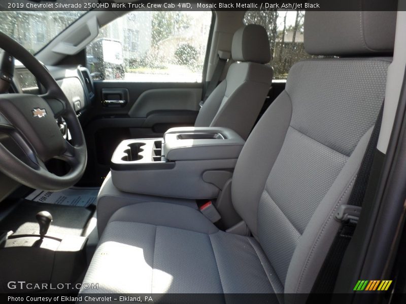 Mosaic Black Metallic / Dark Ash/Jet Black 2019 Chevrolet Silverado 2500HD Work Truck Crew Cab 4WD