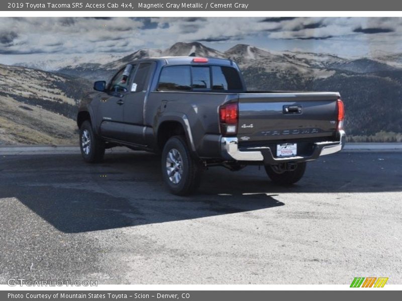 Magnetic Gray Metallic / Cement Gray 2019 Toyota Tacoma SR5 Access Cab 4x4