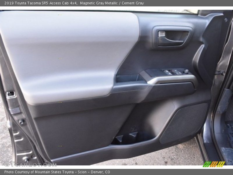 Door Panel of 2019 Tacoma SR5 Access Cab 4x4