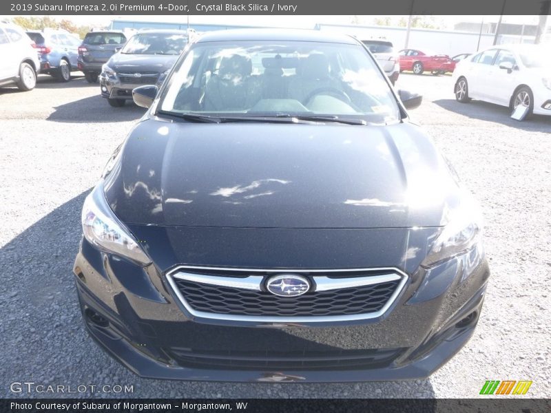 Crystal Black Silica / Ivory 2019 Subaru Impreza 2.0i Premium 4-Door