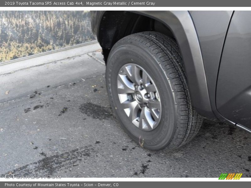 Magnetic Gray Metallic / Cement Gray 2019 Toyota Tacoma SR5 Access Cab 4x4