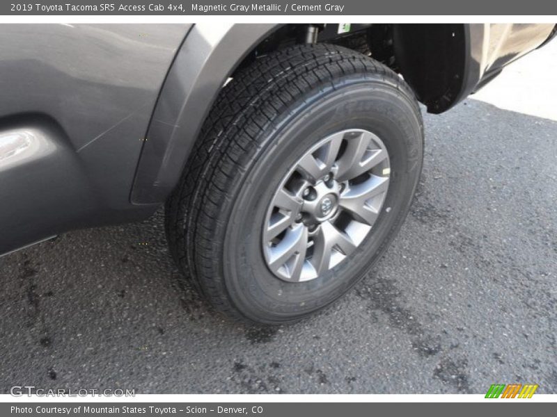 Magnetic Gray Metallic / Cement Gray 2019 Toyota Tacoma SR5 Access Cab 4x4