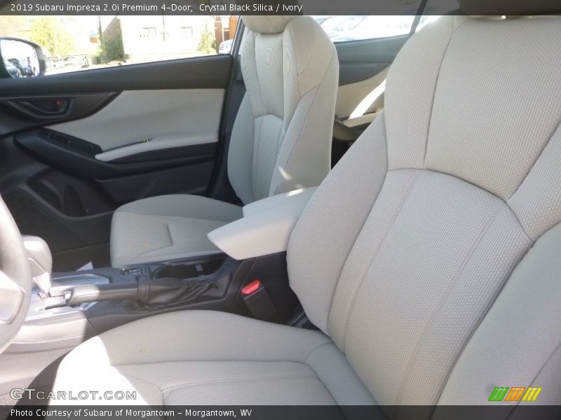 Crystal Black Silica / Ivory 2019 Subaru Impreza 2.0i Premium 4-Door