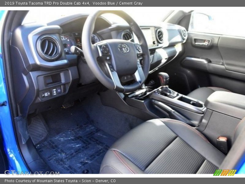 Front Seat of 2019 Tacoma TRD Pro Double Cab 4x4