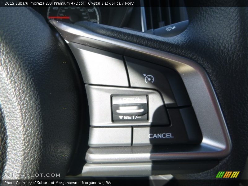 Crystal Black Silica / Ivory 2019 Subaru Impreza 2.0i Premium 4-Door