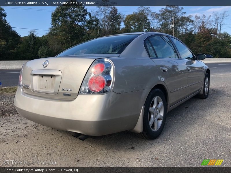 Coral Sand Metallic / Blond 2006 Nissan Altima 2.5 S