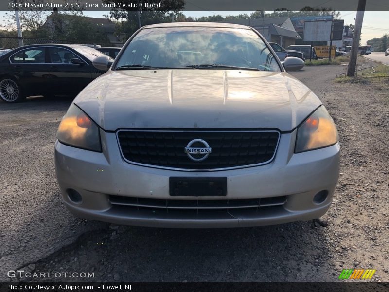 Coral Sand Metallic / Blond 2006 Nissan Altima 2.5 S