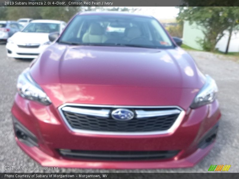 Crimson Red Pearl / Ivory 2019 Subaru Impreza 2.0i 4-Door