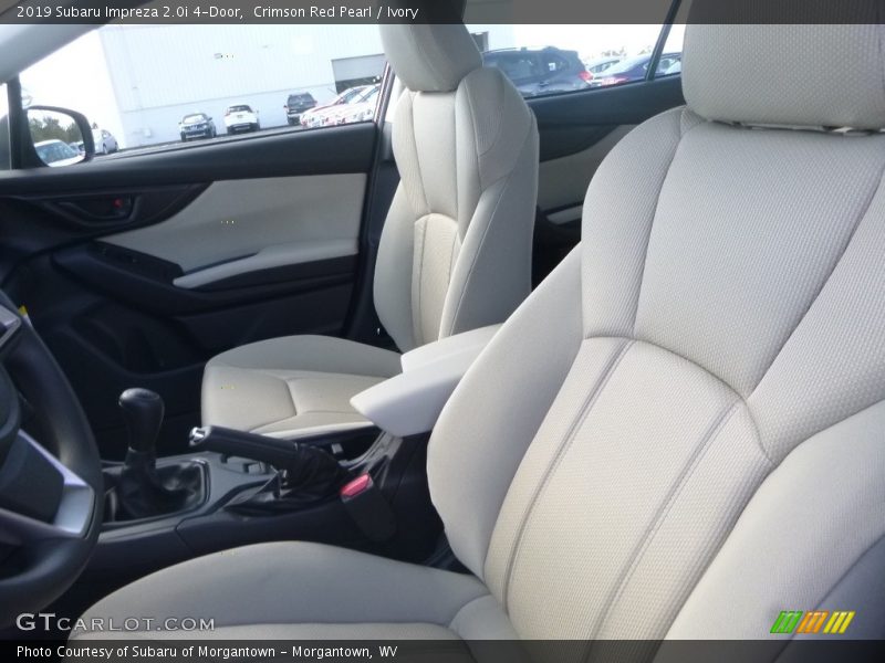 Front Seat of 2019 Impreza 2.0i 4-Door