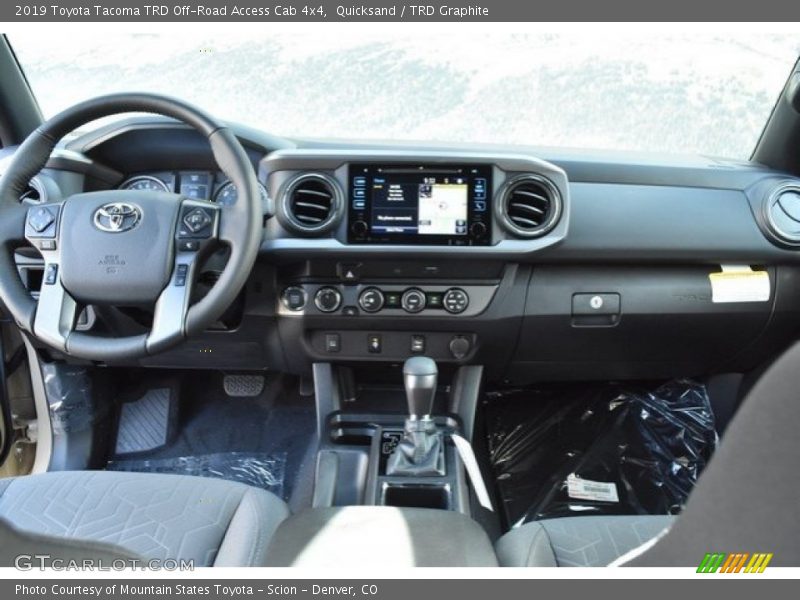 Dashboard of 2019 Tacoma TRD Off-Road Access Cab 4x4