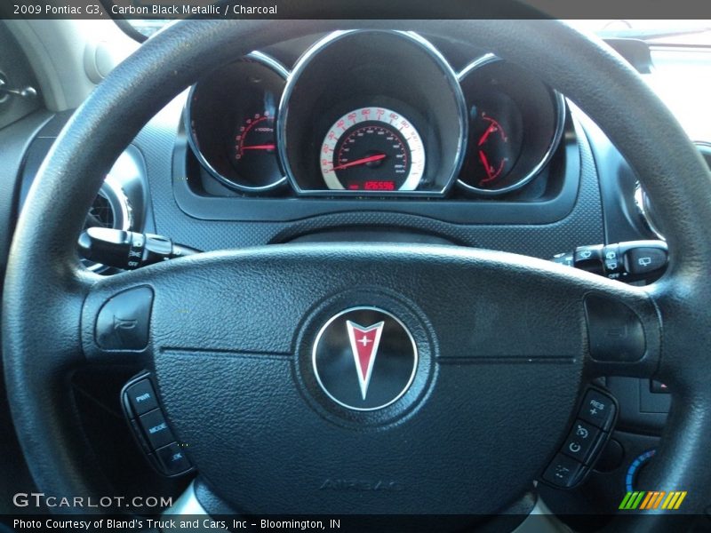 Carbon Black Metallic / Charcoal 2009 Pontiac G3