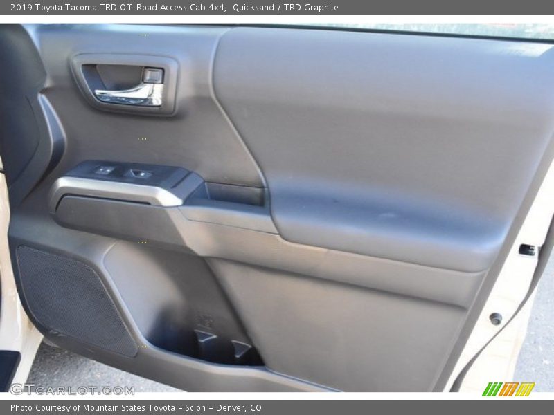 Door Panel of 2019 Tacoma TRD Off-Road Access Cab 4x4